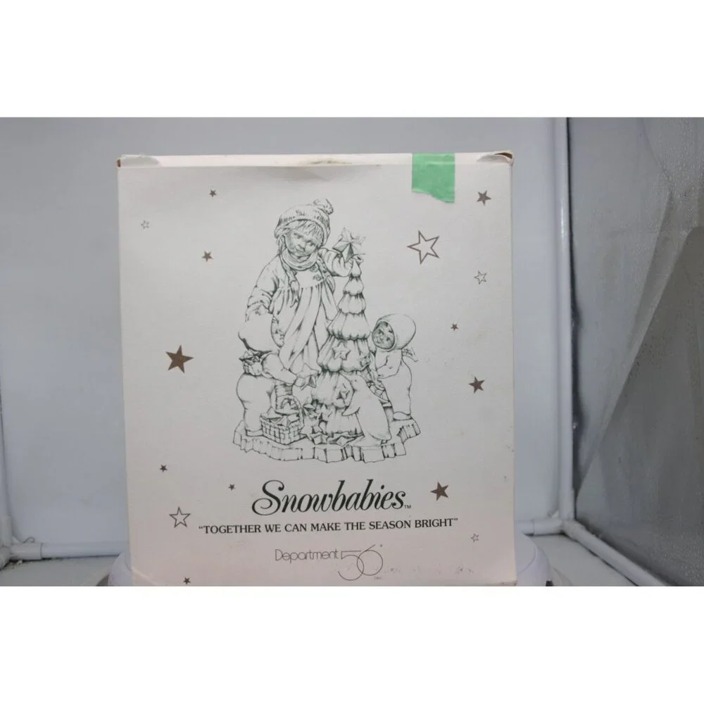 Dept 56 Snowbabies -Together We Can Make the Season Bright